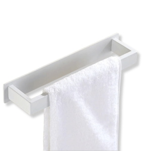Blanche Porte Serviette De Toilette